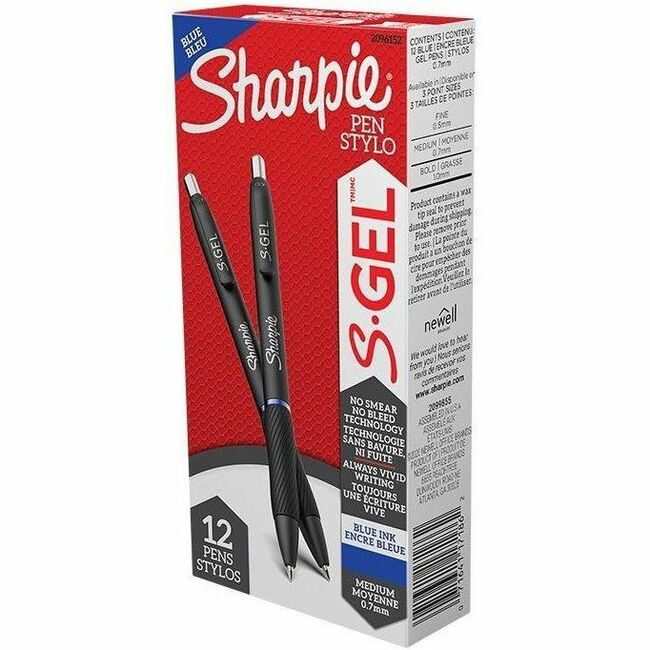 Sharpie S-Gel Pens 0.7mm - 12 Pens per box